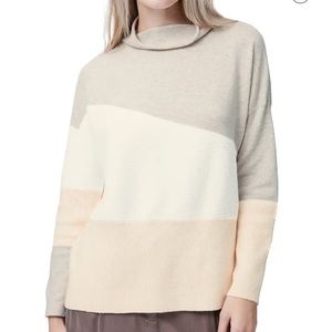 French Connection Wool Blend Color-block Sweater